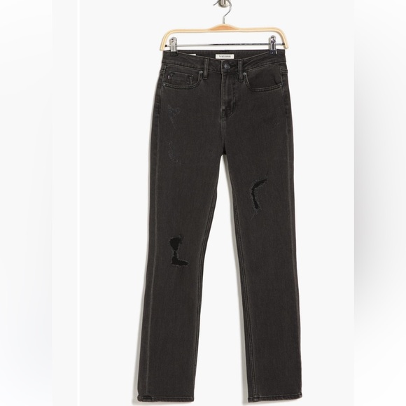 Vigoss Ace Ripped Straight Leg Jeans - Picture 1 of 9